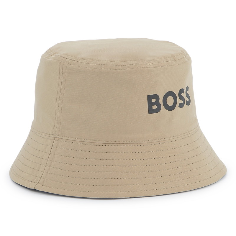 Gorro bimaterial reversible BOSS 
                    NIÑO