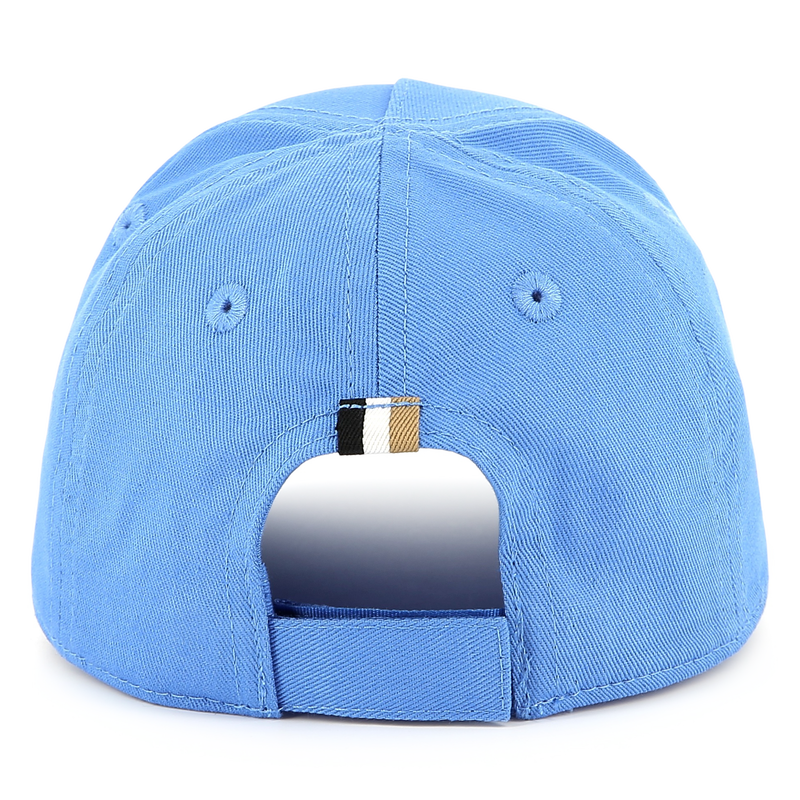 Gorra de algodón con velcro BOSS 
                    NIÑO