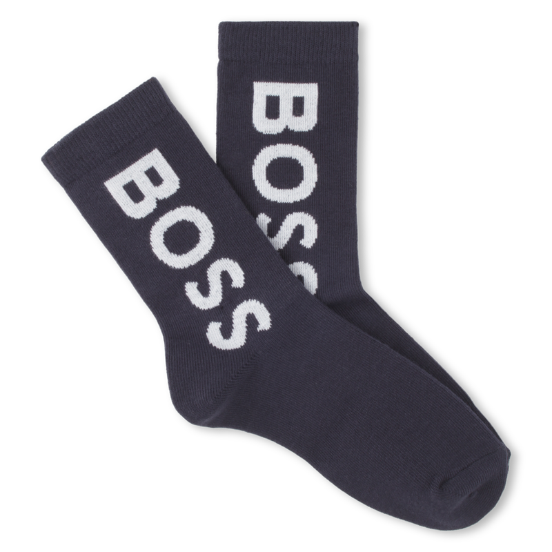 Pack de 2 pares de calcetines BOSS 
                    NIÑO