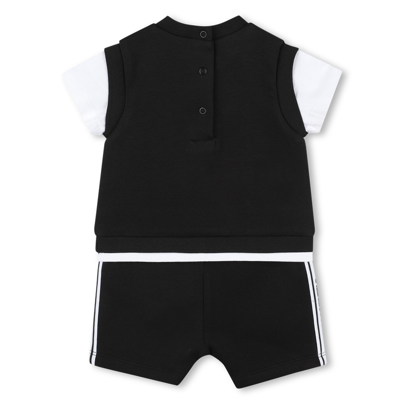 Mono bicolor con el logo KARL LARGERFELD KIDS 
                    NIÑO