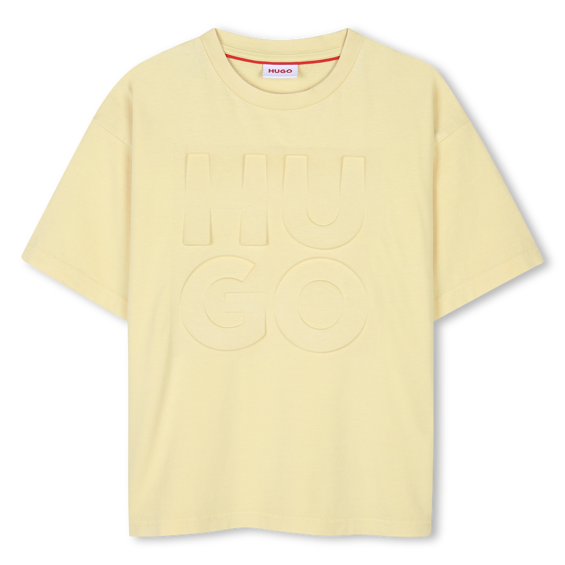 Camiseta de algodón desteñida HUGO 
                    NIÑO