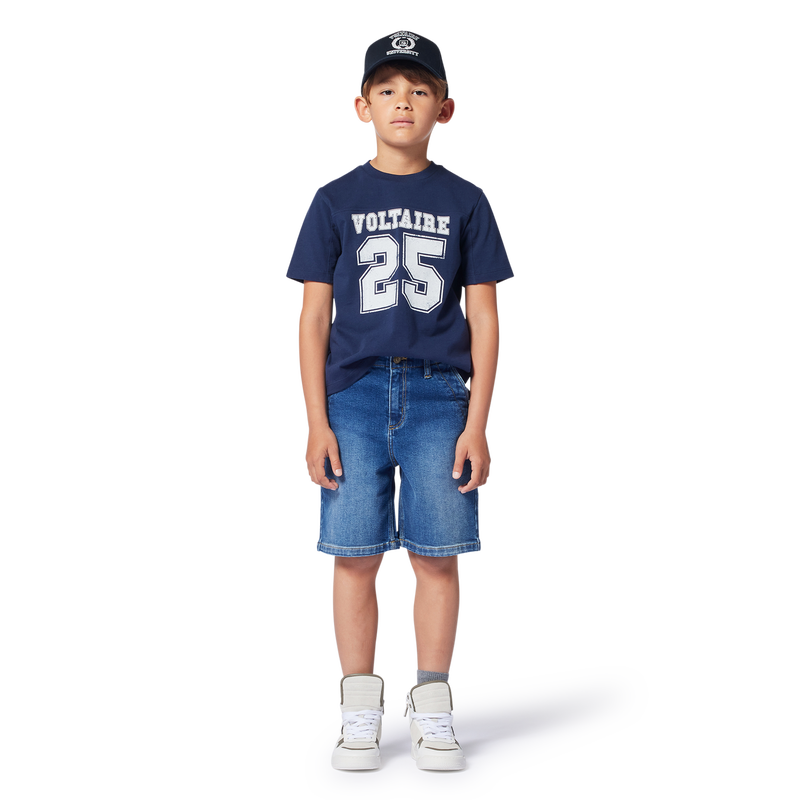 Bermudas vaqueras ZADIG & VOLTAIRE 
                    NIÑO