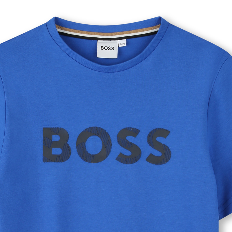 Camiseta de manga corta BOSS 
                    NIÑO