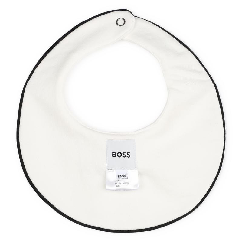 Conjunto de pijama y babero BOSS 
                    NIÑO