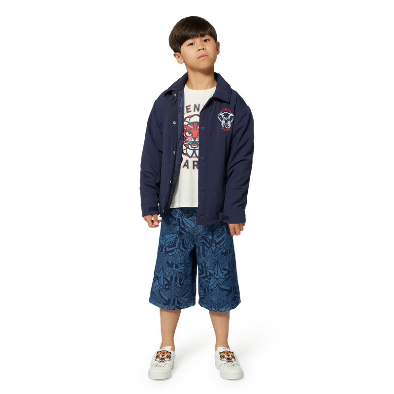 Bermudas vaqueras estampadas KENZO KIDS 
                    NIÑO