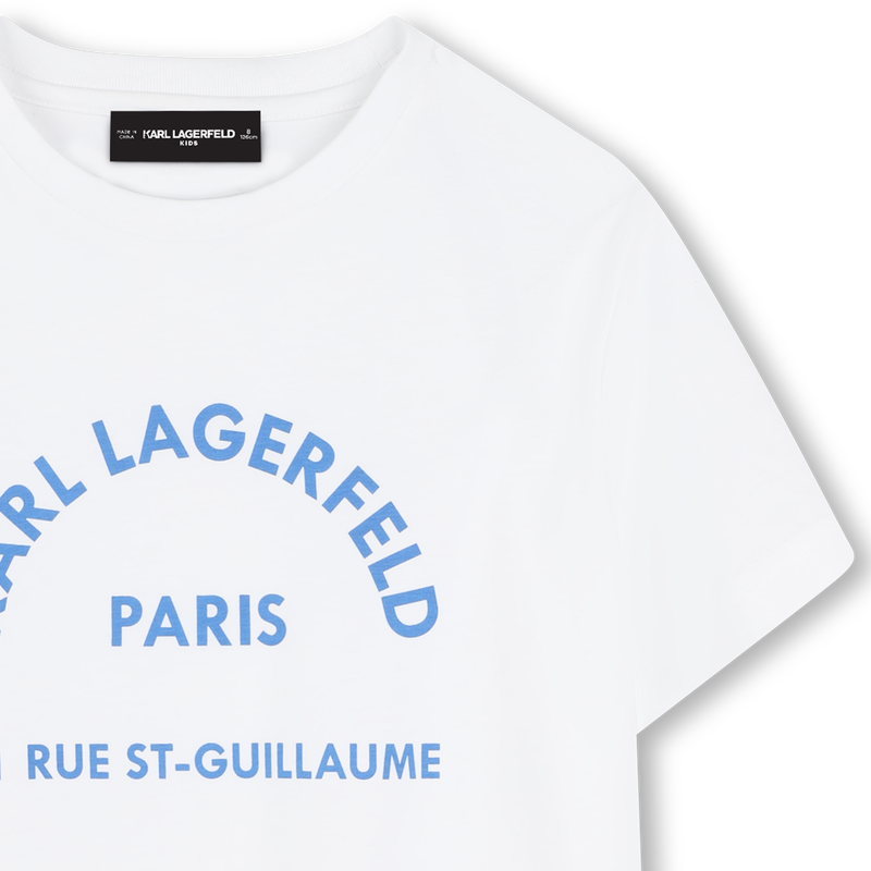 Camiseta de manga corta KARL LARGERFELD KIDS 
                    NIÑO