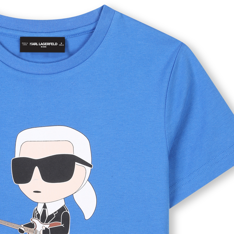 Camiseta de manga corta KARL LARGERFELD KIDS 
                    NIÑO