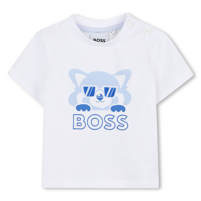 Camiseta estampada y pantalón BOSS 
                    NIÑO